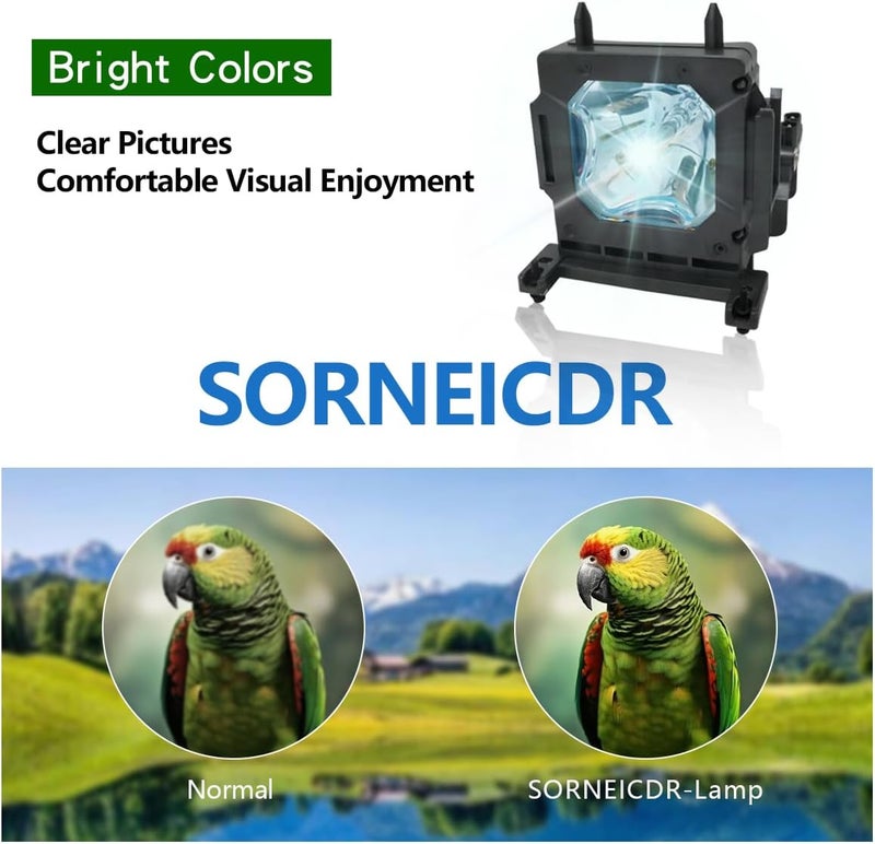 SORNEICDR LMP-H210 Replacement Projector Lamp Bulb Compatible with Sony VPL-HW45ES VPL-HW65ES VPL-HW45EW, with Housing - Image 2